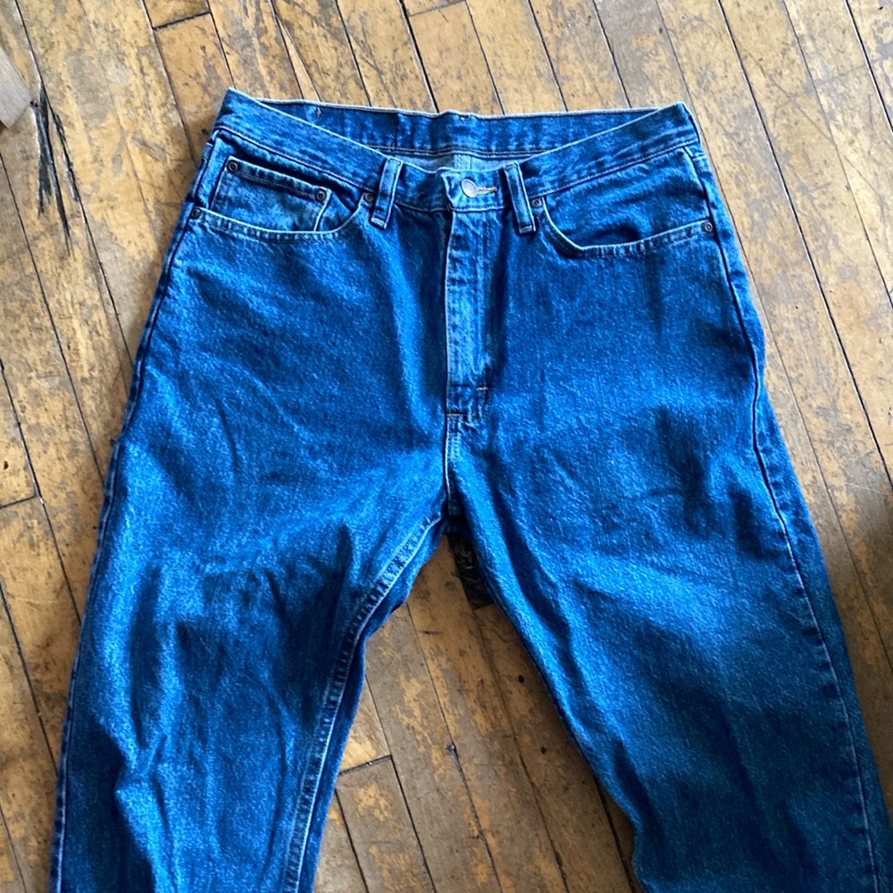Wrangler Blue Relaxed Fit Jeans